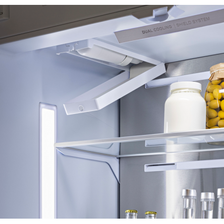 BERTAZZONI RBM75S5FPNS X MAS Εντοιχιζόμενος Ψυγειοκαταψύκτης SLOT-IN 76cm Inox